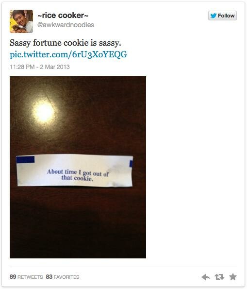 Fortune Cookies με προσωπικότητα