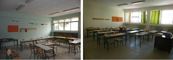 ΦΩΤΟΓΡΑΦΙΕΣ: To σχολείο που ανακαίνισε η Κόκα Κόλα - πριν και μετά.