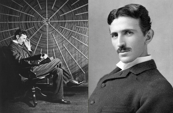 Αφιέρωμα στον Σέρβο εφευρέτη Nikola Tesla, τον "Προμηθέα του ηλεκτρισμού".