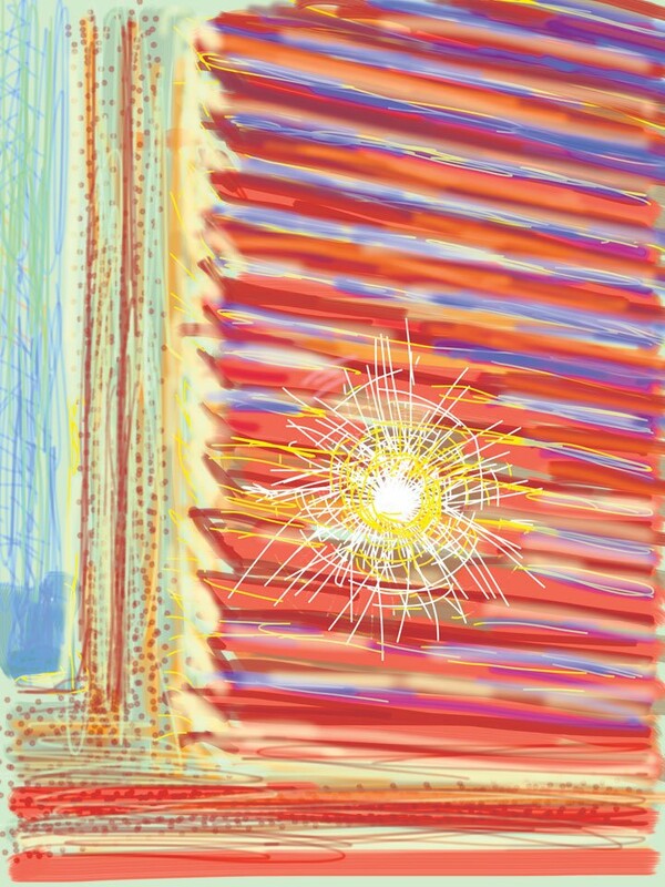 Ο David Hockney κάνει τέχνη στο iPad