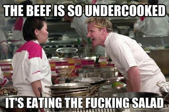 Οργισμένος Gordon Ramsay