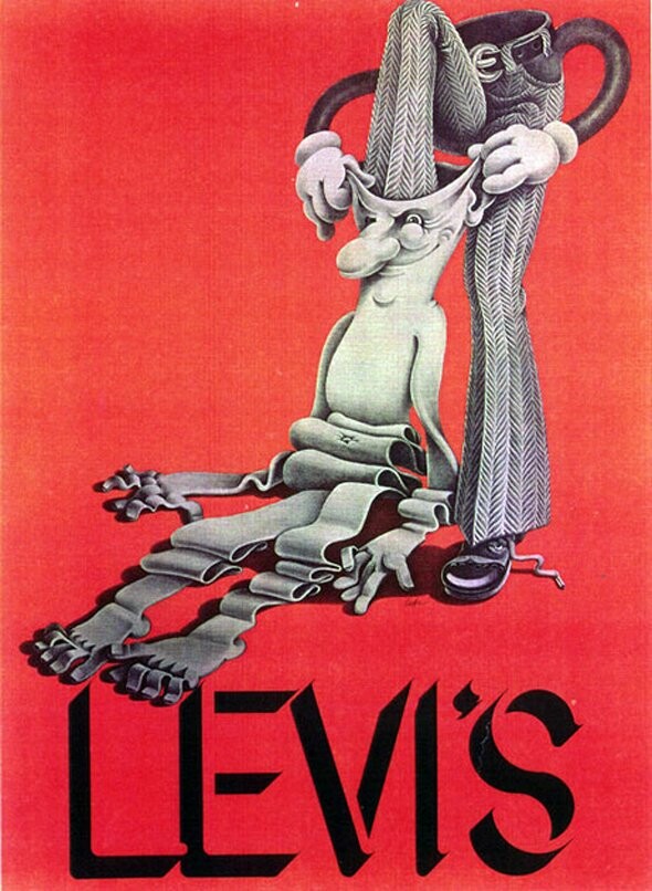 Vintage διαφημίσεις της Levi's, από τα '70s