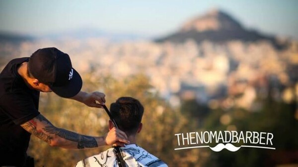 Ο νομάς μπαρμπέρης ξεκίνησε το ταξίδι του από την Ελλάδα (video)