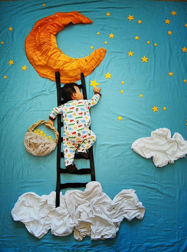 Το Μωρό που κοιμάται, βλέπει Όνειρα Γλυκά