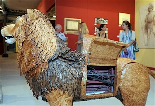 Το μηχανικό λιοντάρι του Λεονάρντο ντα Βίντσι