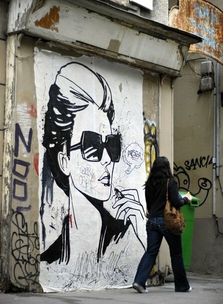Τα ασπρόμαυρα κολάζ του Monsieur Qui