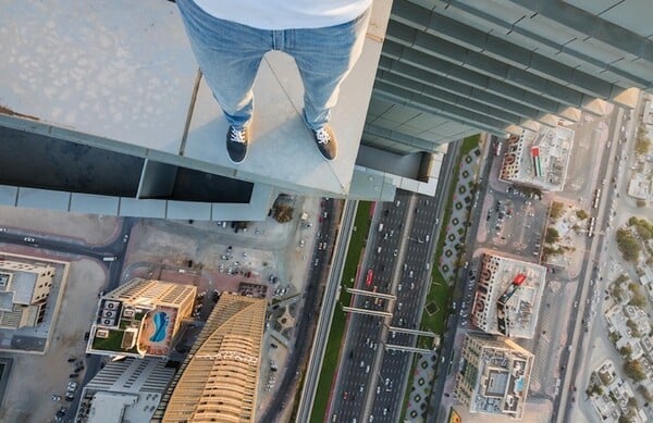 Η θέα απο τα ψηλότερα κτίρια του Dubai