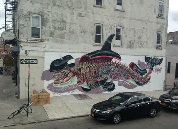 Nychos: Μαθήματα ανατομίας από τον street artist που λατρεύει να διαμελεί
