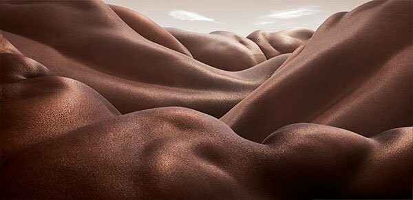 Bodyscapes: Τα ανθρώπινα σώματα θυμίζουν τοπία