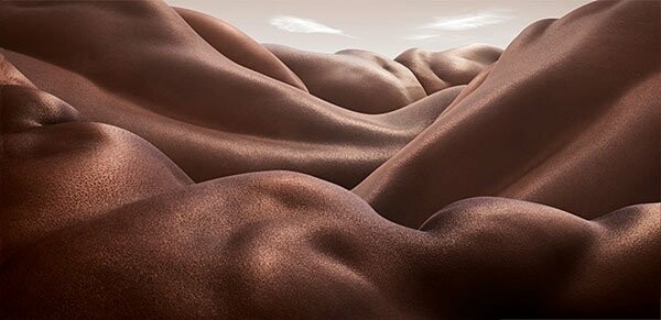 Bodyscapes: Τα ανθρώπινα σώματα θυμίζουν τοπία 