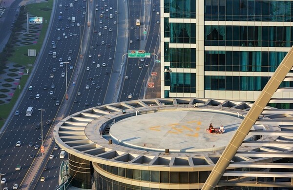 Η θέα απο τα ψηλότερα κτίρια του Dubai