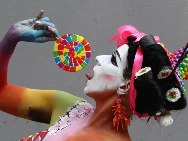 11 φωτογραφίες από το Φεστιβάλ Bodypainting στην Αυστρία