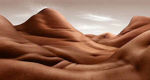 Bodyscapes: Τα ανθρώπινα σώματα θυμίζουν τοπία