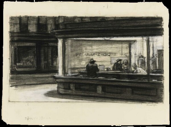 Τα σκίτσα του Edward Hopper