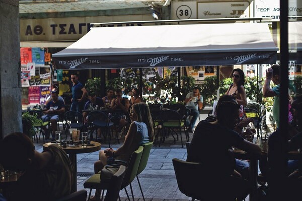 Cafes: Kolonaki, Exarhia, Agias Irinis Square & around the Acropolis