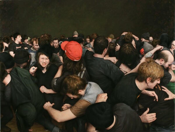 Mosh Pit σε λάδι και καμβά - Κάτι που σίγουρα δεν έχεις ξαναδεί