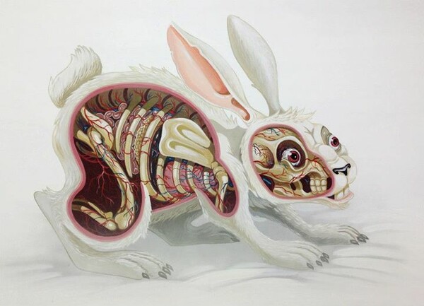 Nychos: Μαθήματα ανατομίας από τον street artist που λατρεύει να διαμελεί