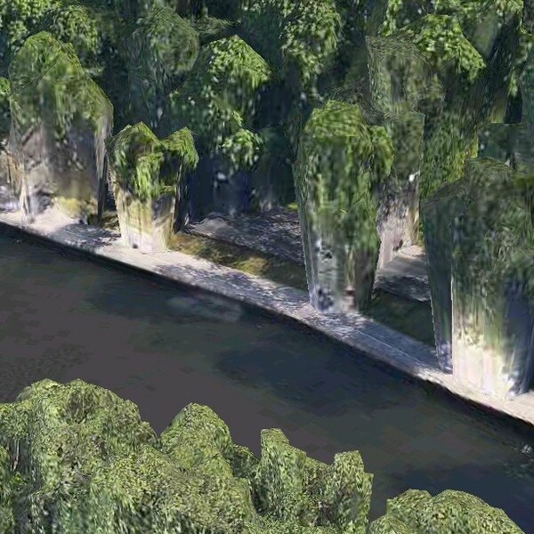 Σουρεαλιστικοί κόσμοι στις ρωγμές του Google Earth