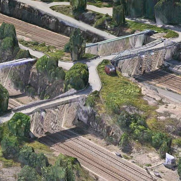 Σουρεαλιστικοί κόσμοι στις ρωγμές του Google Earth