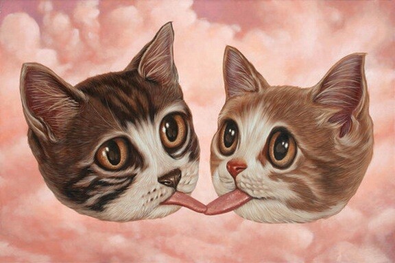 Οι όμορφοι παστέλ πίνακες του Casey Weldon