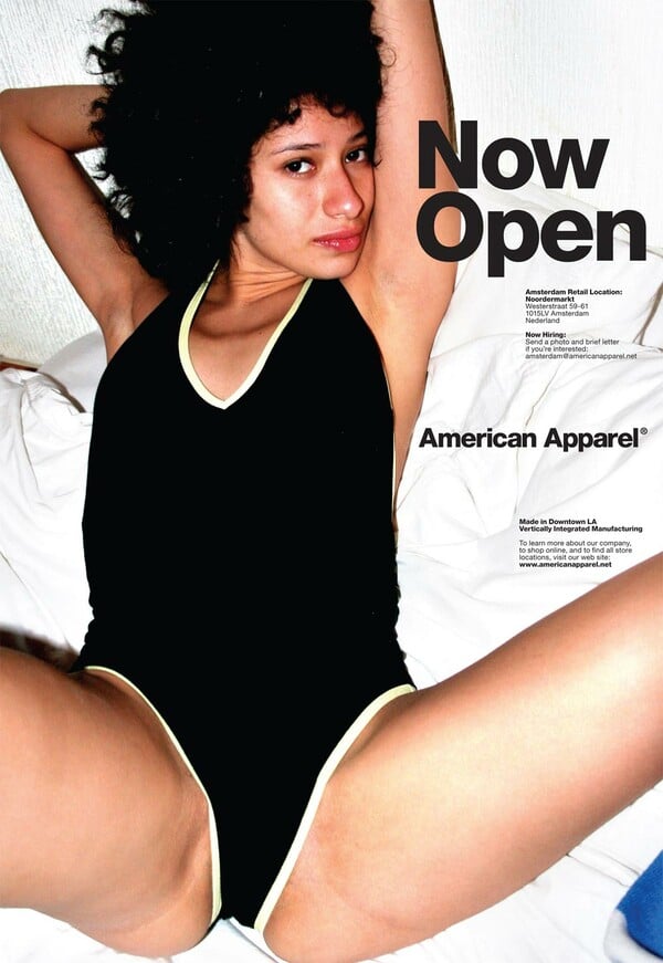 Όλες οι απαγορευμένες διαφημίσεις της American Apparel