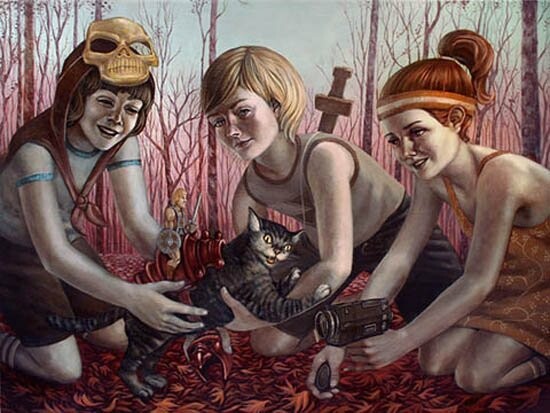 Οι όμορφοι παστέλ πίνακες του Casey Weldon