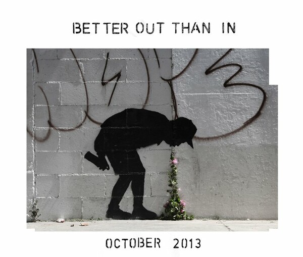 “Better Out Than In”: Κάτι καινούριο ετοιμάζει ο Banksy...