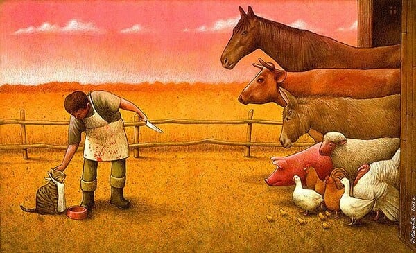 Τα πανέξυπνα αιχμηρά illustration του Pawel Kuczynski