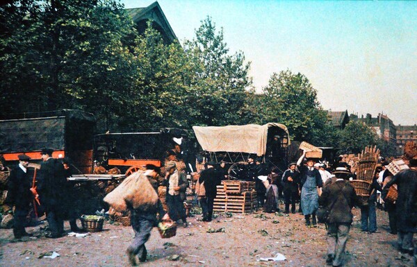 Έγχρωμο Παρίσι του 1900