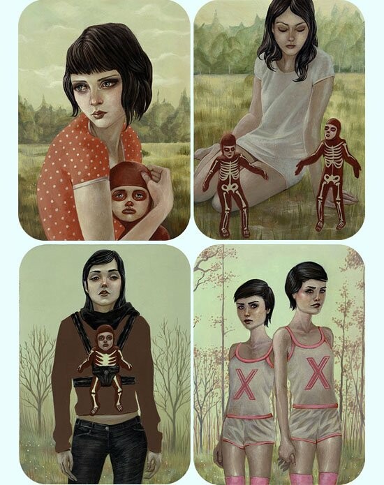 Οι όμορφοι παστέλ πίνακες του Casey Weldon