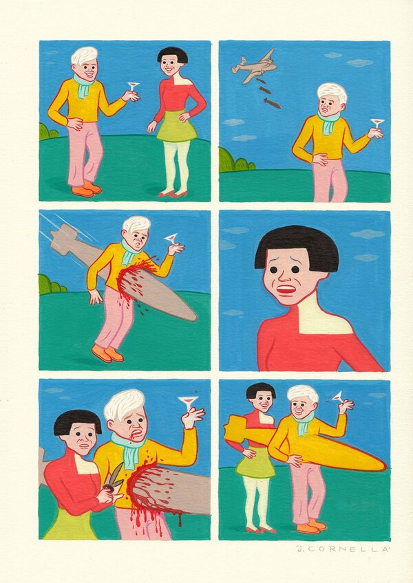 15 εικονογραφημένες ιστορίες του Joan Cornella 