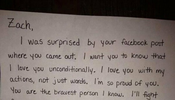 Έφηβος κάνει come out στο Facebook, η μητέρα του το ανακαλύπτει, και του γράφει αυτό το απίθανο γράμμα!