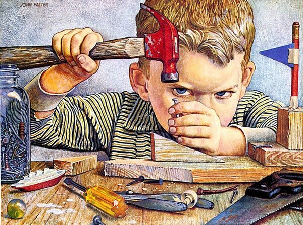 Vintage διαφημίσεις με σατανικά παιδάκια