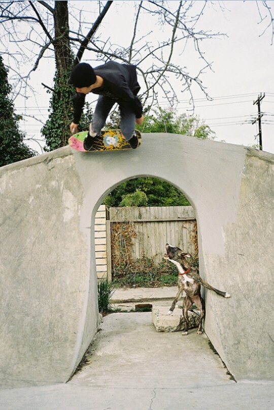 O Alexander Miranda φωτογραφίζει φίλους να κάνουν skate στην αυλή του και διάφορα άλλα τέλεια πράγματα.