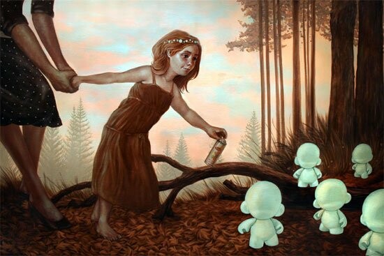 Οι όμορφοι παστέλ πίνακες του Casey Weldon