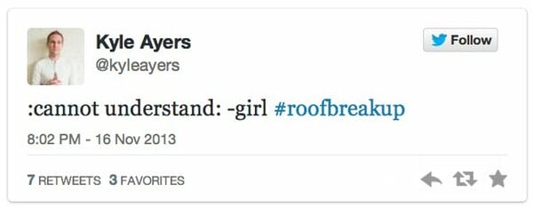 Ένας χωρισμός σε ζωντανή μετάδοση μέσω twitter που... έγινε ταινία