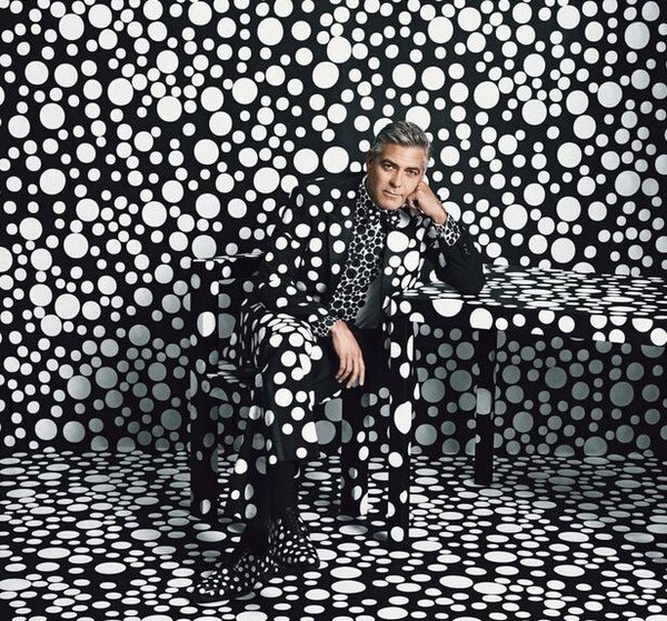 O George Clooney μετατρέπεται σε καλλιτεχνική εγκατάσταση από γυναίκες δημιουργούς
