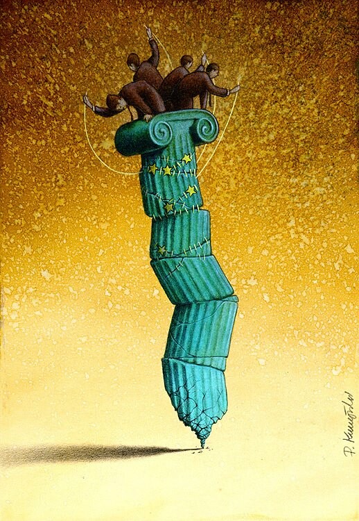 Τα πανέξυπνα αιχμηρά illustration του Pawel Kuczynski