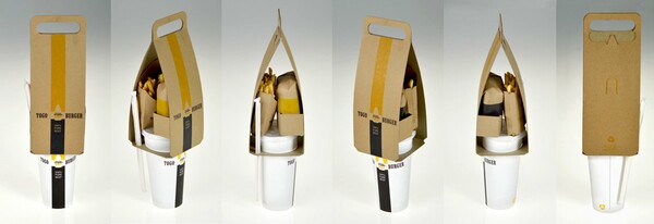 Design και στο fast food: Μια απίστευτη χρηστική συσκευασία