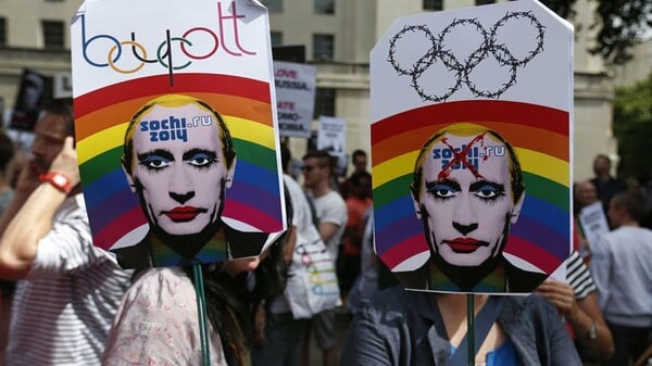 76 χώρες όπου η νομοθεσία κατά των γκέι είναι τόσο κακή ή χειρότερη από της Ρωσίας