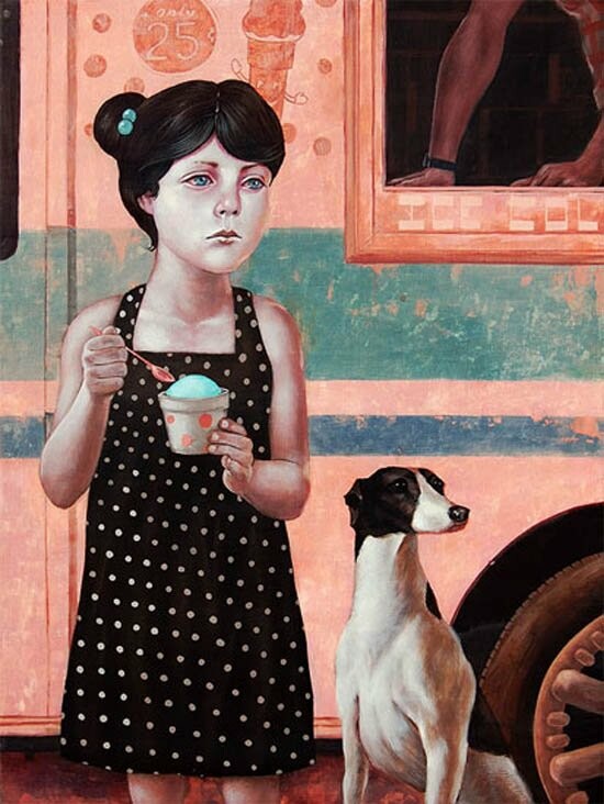 Οι όμορφοι παστέλ πίνακες του Casey Weldon