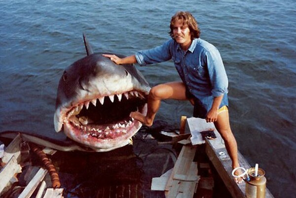 Σπάνιες φωτογραφίες από τα γυρίσματα του Jaws