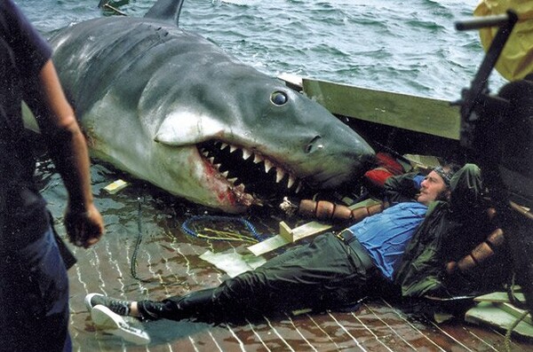 Σπάνιες φωτογραφίες από τα γυρίσματα του Jaws
