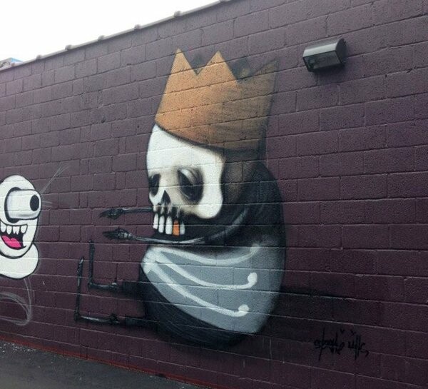 Ολοκαίνουρια street art από τον Stormie Mills