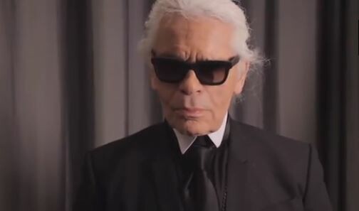 H πιο σύντομη συνέντευξη του Κarl Lagerfeld [video]