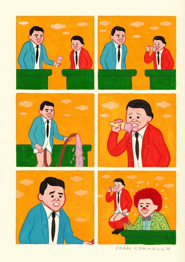 15 εικονογραφημένες ιστορίες του Joan Cornella 