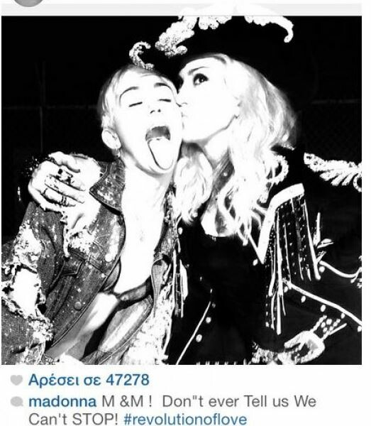Μadonna και Miley σε special εμφάνιση για το ΜΤV