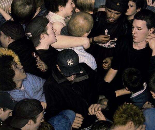 Mosh Pit σε λάδι και καμβά - Κάτι που σίγουρα δεν έχεις ξαναδεί