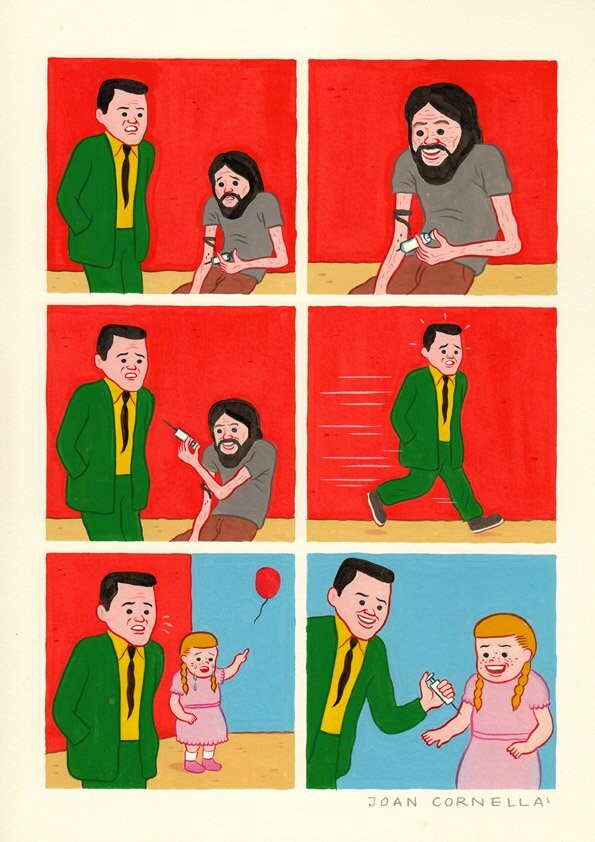 15 εικονογραφημένες ιστορίες του Joan Cornella 