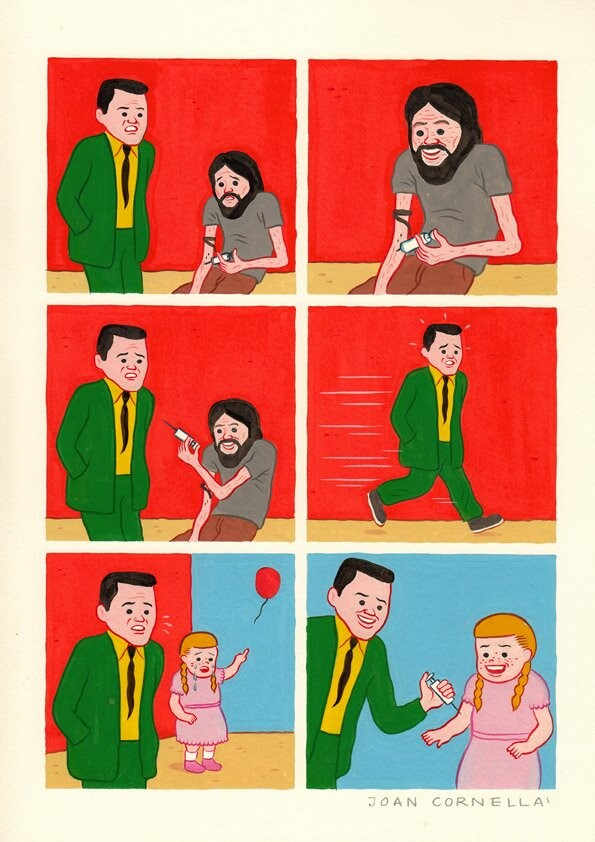 15 εικονογραφημένες ιστορίες του Joan Cornella 